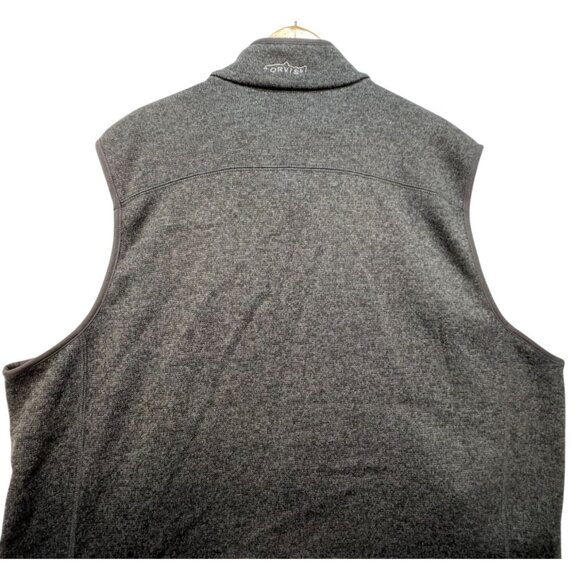 Orvis Mens Full Zip Vest XXL Dark Gray Sleeveless Outerwear Pockets - Picture 12 of 15